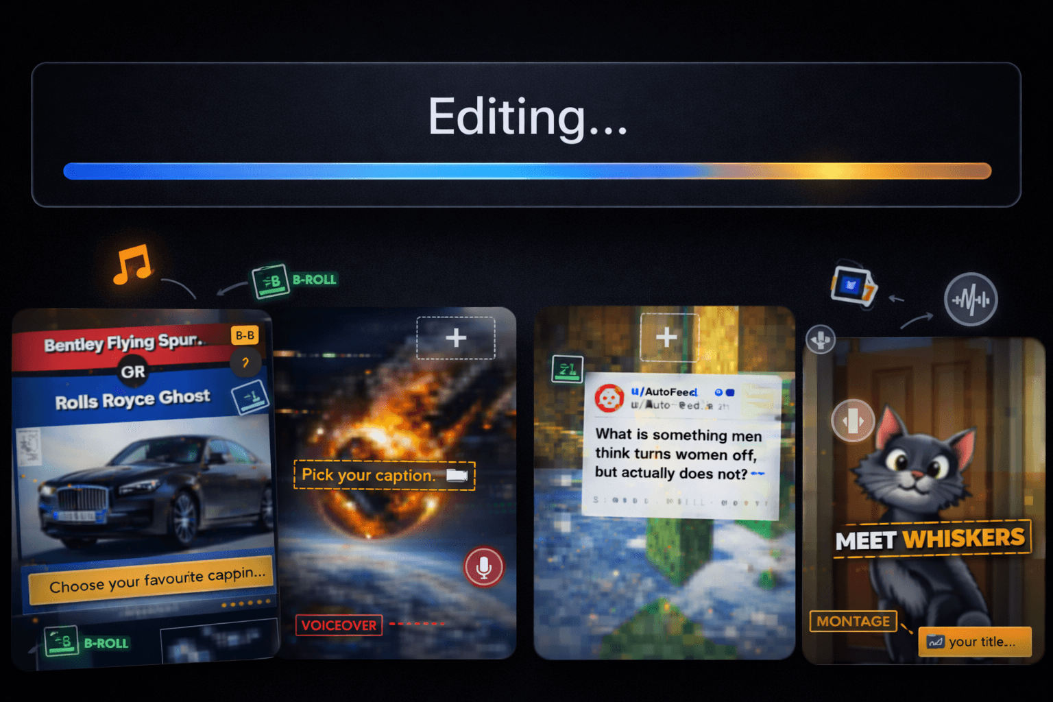 Auto Editing preview