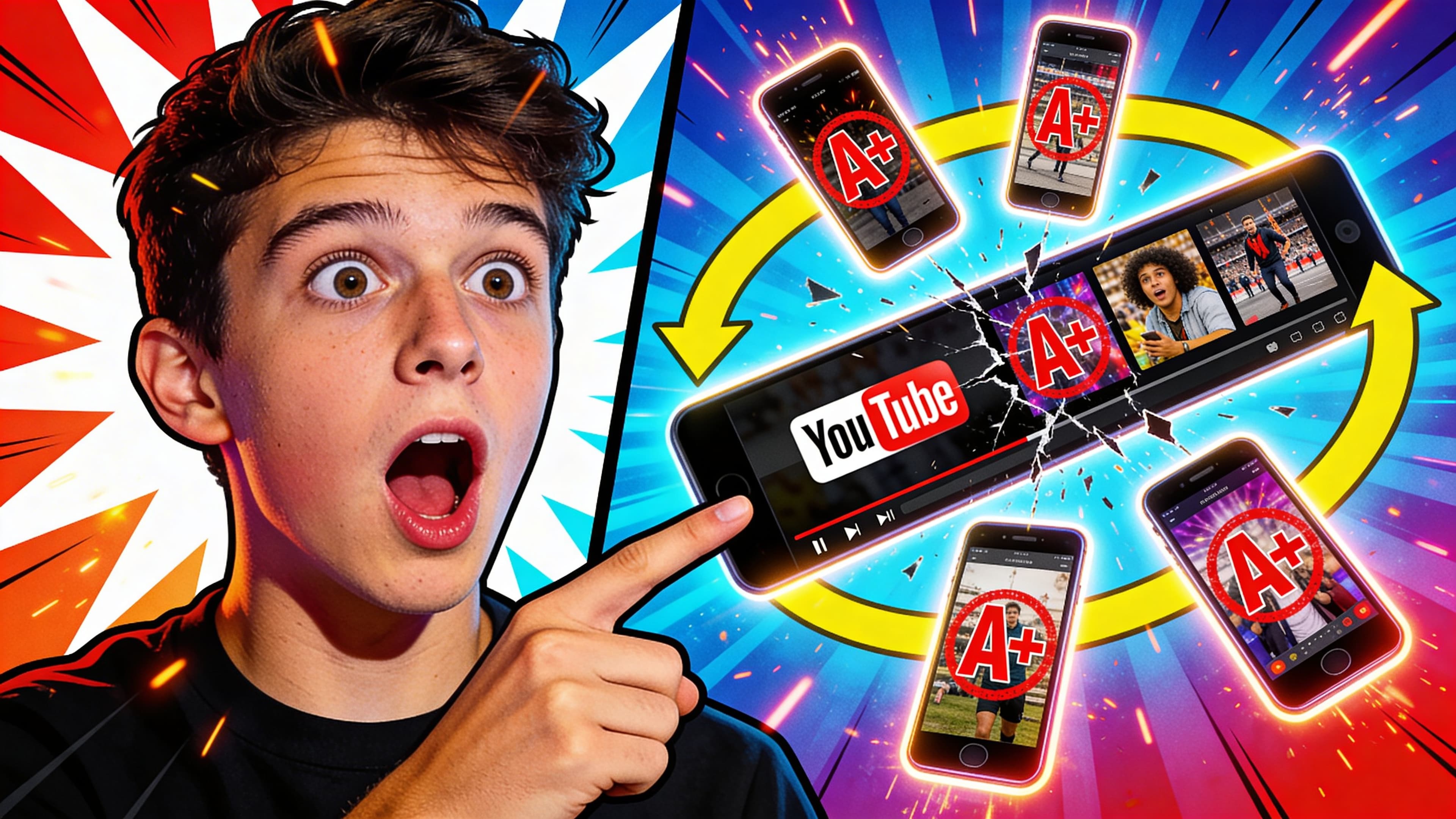 Turn long YouTube videos into viral short clips with AutoFeed.ai